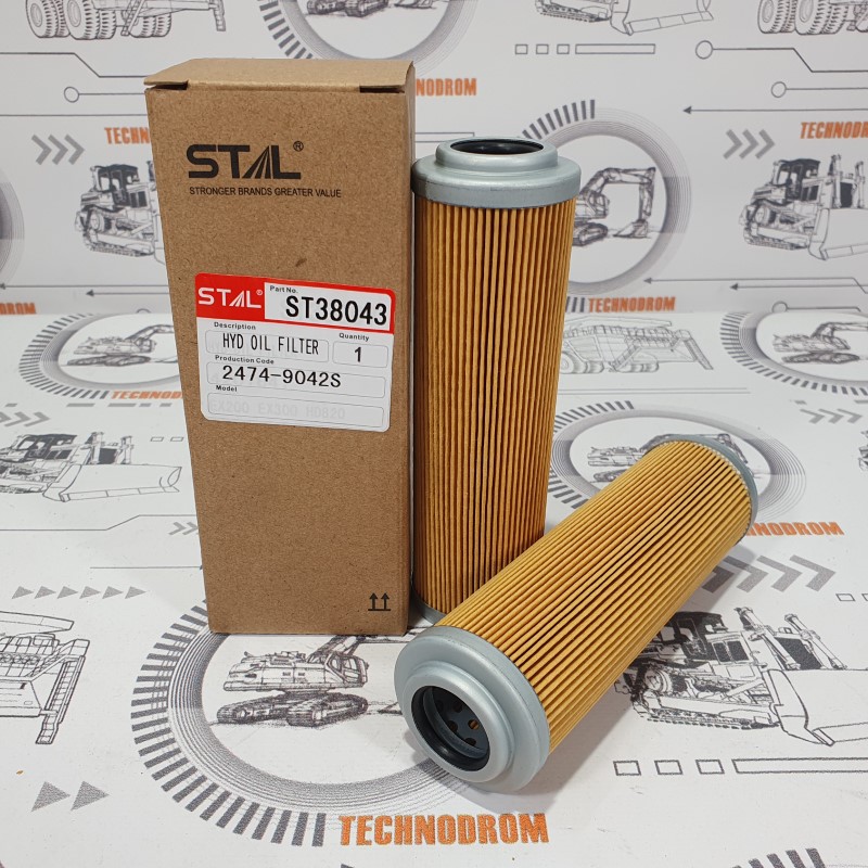 Фильтр гидравлический ST38043 (474-00009 K1022654 SH60082 HY9370) RU